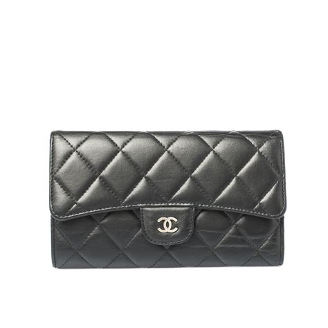 best chanel leather for wallet|chanel leather wallets for women.